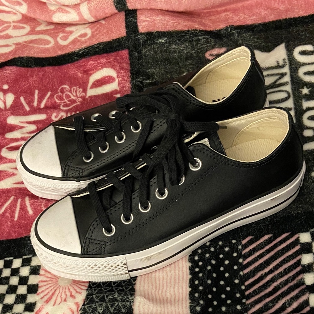 Converse Women’s or Men’s Black and White Sneakers